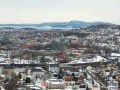 Blick auf die Innenstadt von Trondheim